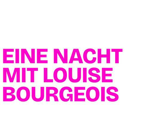 Eine Nacht mit Louise Bourgeois in der Galerie Karsten Greve