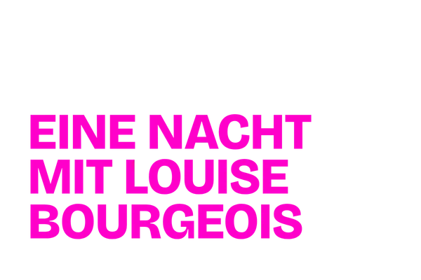 Eine Nacht mit Louise Bourgeois in der Galerie Karsten Greve