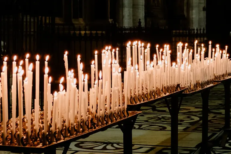Ein Moment der Stille in der Minoritenkirche